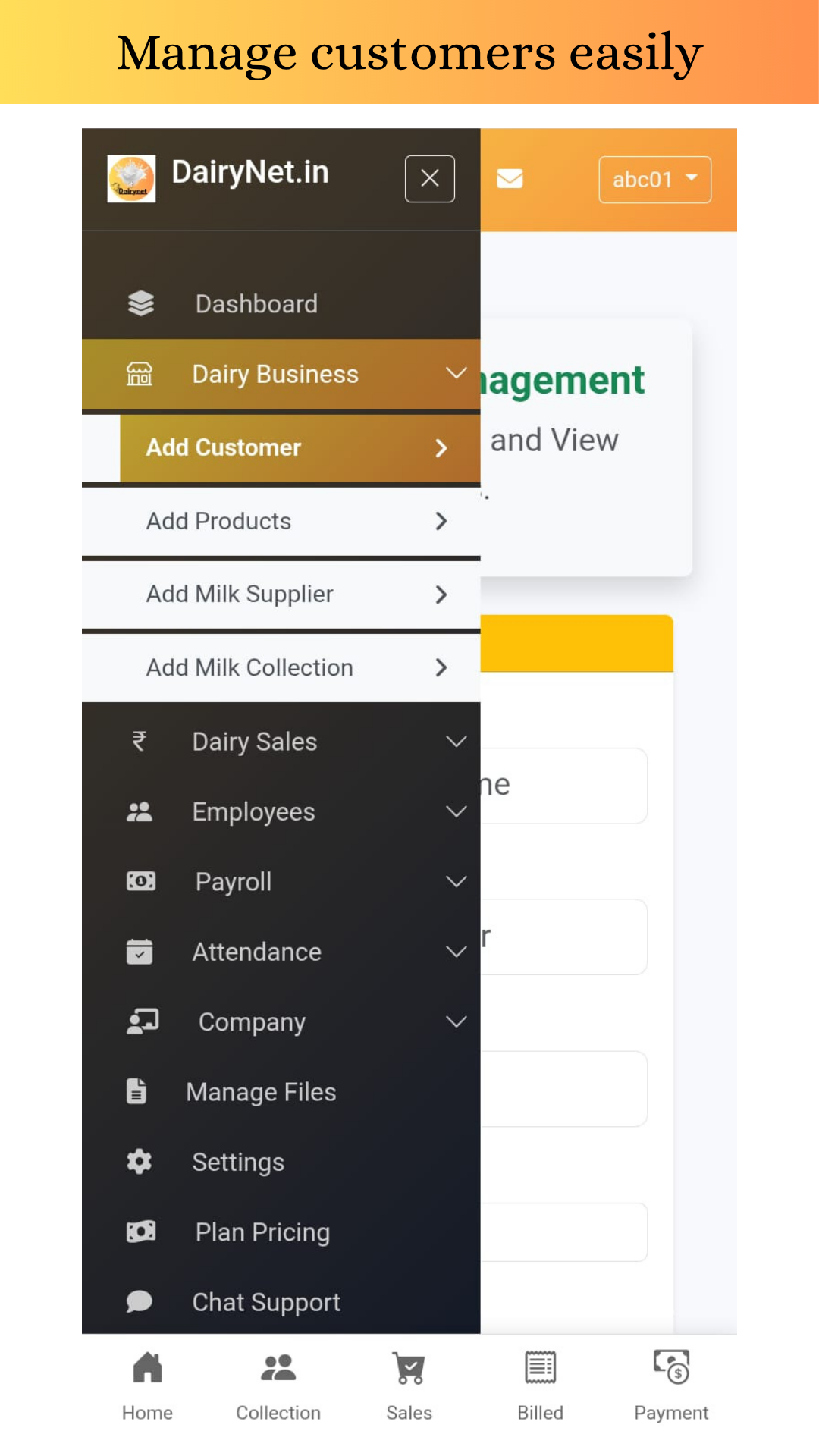 Analytics Screen